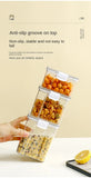 Sealed Jars For Kitchen Storage Box Grain Coffee Bean Sealed Tanks Large Capacity Moisture proof Transparent Seasoning Jar Set