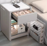 bedside table, safe, household anti-theft safe, fingerprint password box, intelligent remote all-steel office safe deposit box.