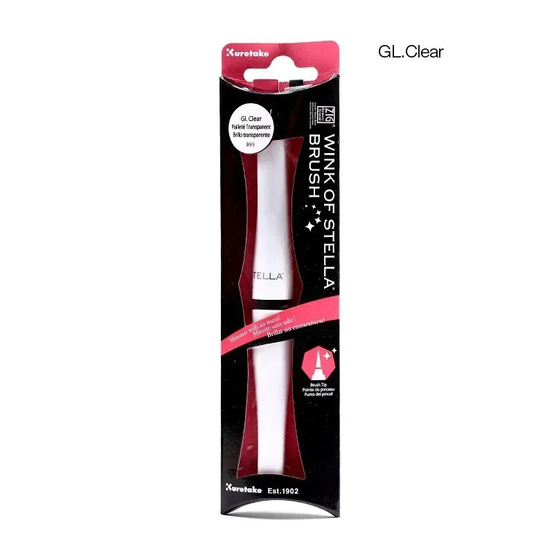 1PC ZIG Kuretake Wink of Stella Bling Brush Pen Multicolor Shiny Watercolor Flashing Powder Soft Glitter Pens MS-56 Marker