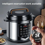 ‌13L Commercial Heavy Duty Pressure Cooker,Restaurant Grade Electric Steamer,Breakfast Buffet Auto Keep Warm Function