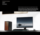 WJCOOLMAN Craftsman Series Small Chassis Home-Type Desktop Computer Supports M-ATX Motherboard - Compact Gaming PC Build