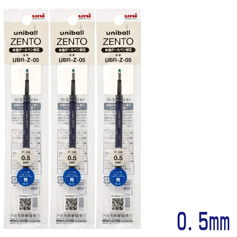 Uni-ball ZENTO Click Gel Pen,0.38/0.5/0.7mm Various Colors Water-based pen With Ergonomic Grip Smooth Writing for School&Office