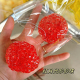 Squishy Balls Ice Beads Stress Relief Toy Super Soft Sensory Fidget Toys for Kids Adults Anxiety Relaxation Squeeze Gift