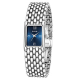 LIGE new 2025 women's watch quartz stainless steel strap women watches luxury casual waterproof retro fashion ladies watch reloj