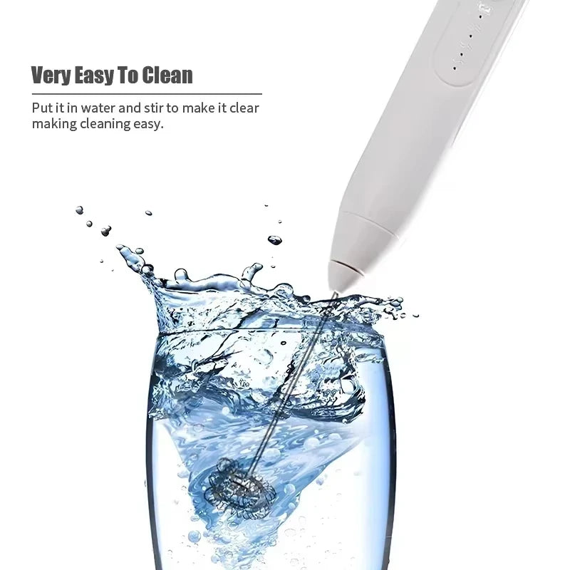2-in-1 multi-function USB Rechargeable Electric Egg Beater Baking Mixer Milk Frother Kitchen Gadgets Coffee Stirrer Tools Dining