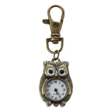 FZFZ Keychain Clock Keyring Owl Shape 37X24Mm