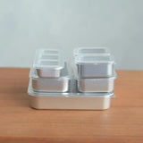 1/6 Dollhouse Mini Kitchen Storage Box Models Set Vegetable Preparation Fresh Keeping Lunch Box Tableware Decor