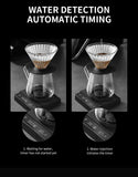 MHW-3BOMBER Digital Kitchen Coffee Scale 2000g/0.1g High Precision Cyclic Rechargeable Electronic Scale Home Barista Accessories