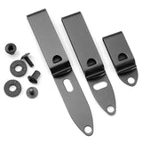 Stainless Steel Kydex Waist Clip Universal Knife Scabbard Waist Clip K Sheath Carrying Clip Kydex K Clip Belt Clip