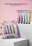 5pcs Plant Fruit Fragrance Hand Cream Sets Moisturizing Handcream Set Hand Care Nourishing Anti Chap Skin Care for Foot