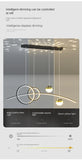 Restaurant Pendant Lights, Modern and Minimalist Bar Lighting Fixtures Long Table Lights Creative Restaurant