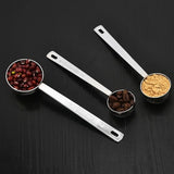 High-quality Stainless Steel Measuring Spoon Blending Thicken Coffee Scoop 5/10/15/20/30ML Powder Spoon Coffee