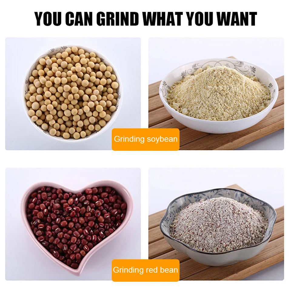 Electric Coffee Grinder for home Grains Grinder Machine Kitchen Multifunctional Coffe Chopper Blades Nuts B eans Spices Blender