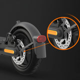 Wheel Cover Protect Shell For Xiaomi Electric Scooter Pro 2/1s/M365 Front Rear Safety Reflective Parts yellow reflector