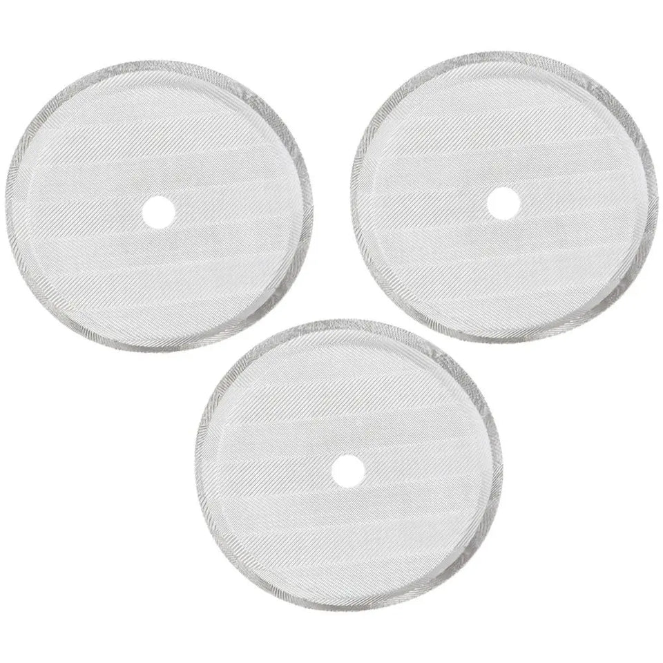 3Pcs Reusable Coffee Press Filters French Press Replacement Filters Mesh 350/800/1000ml Coffeeware Accessories