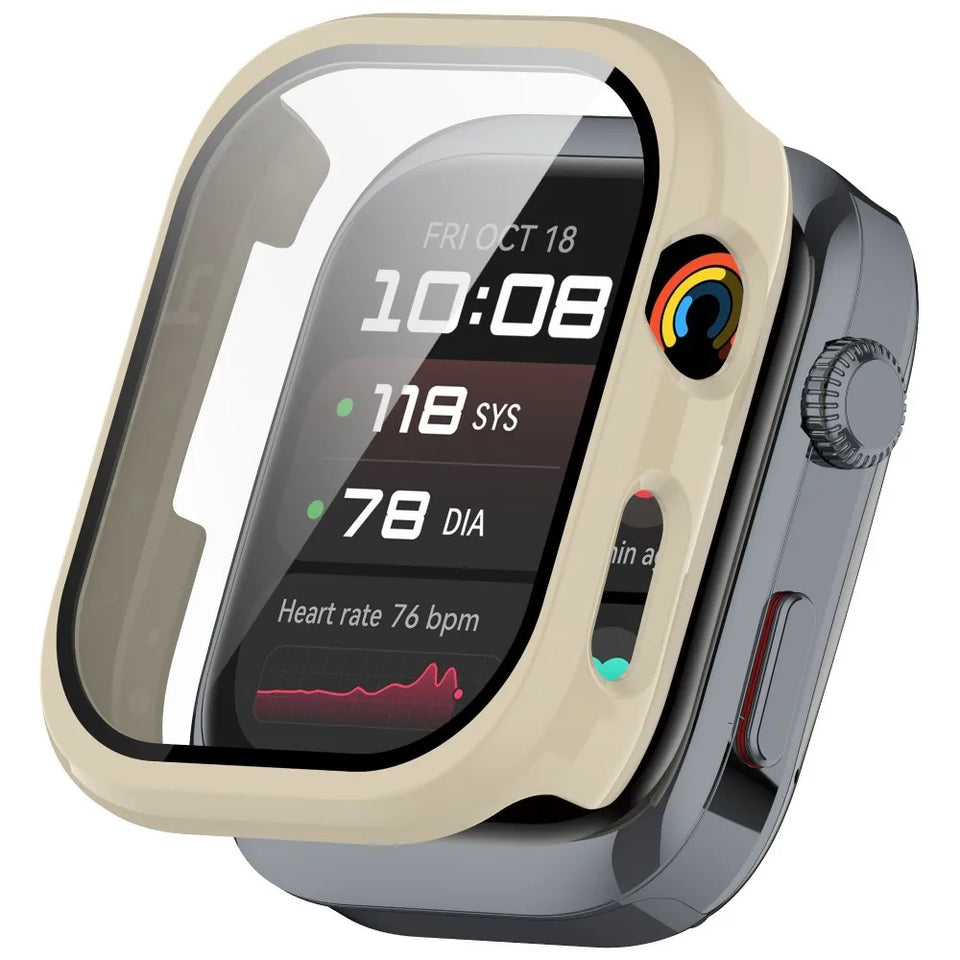 Tempered Glass+PC Case for Huawei Watch D2 Screen Protector Anti-scratch Bumper Protective Cover for Huawei Watch D2 Accessories