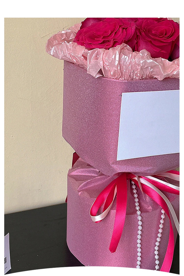 Korean Packaging Film for Flowers, Premium Waterproof Floral Wrapping Paper, Flower Shop Flower Packaging Materials