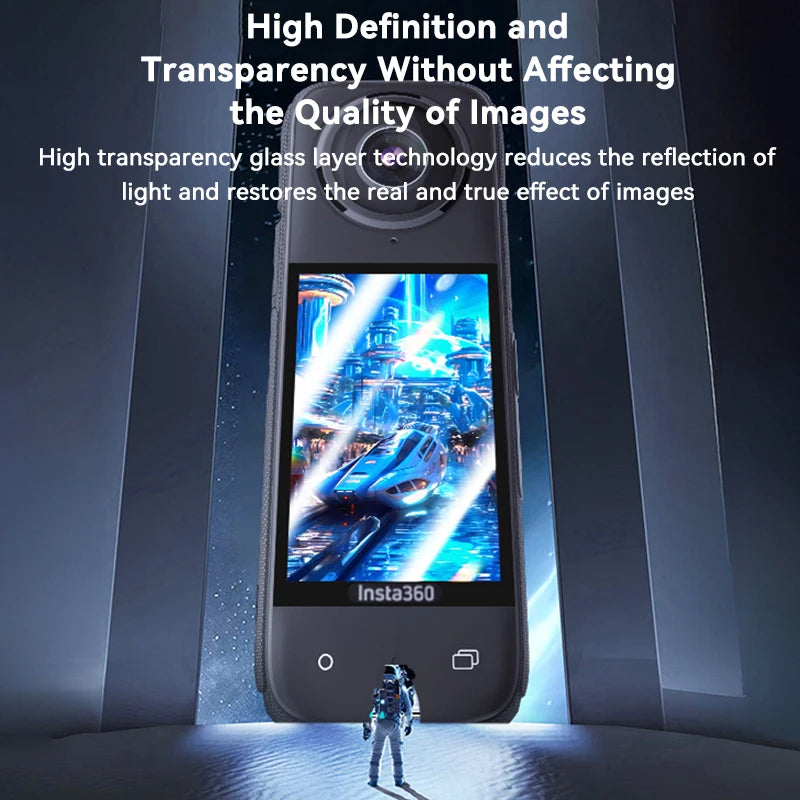 For Insta 360 X4 X5 Screen Protector Film for Insta360 X5 X4 Accessories  LCD Display Film Ultra HD Scratch Resistant