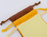Cotton Drawstring Storage Bag White Canvas Bags for Candy Gift Package Pouch Reusable Home Sundries Organize Dustproof Sacks