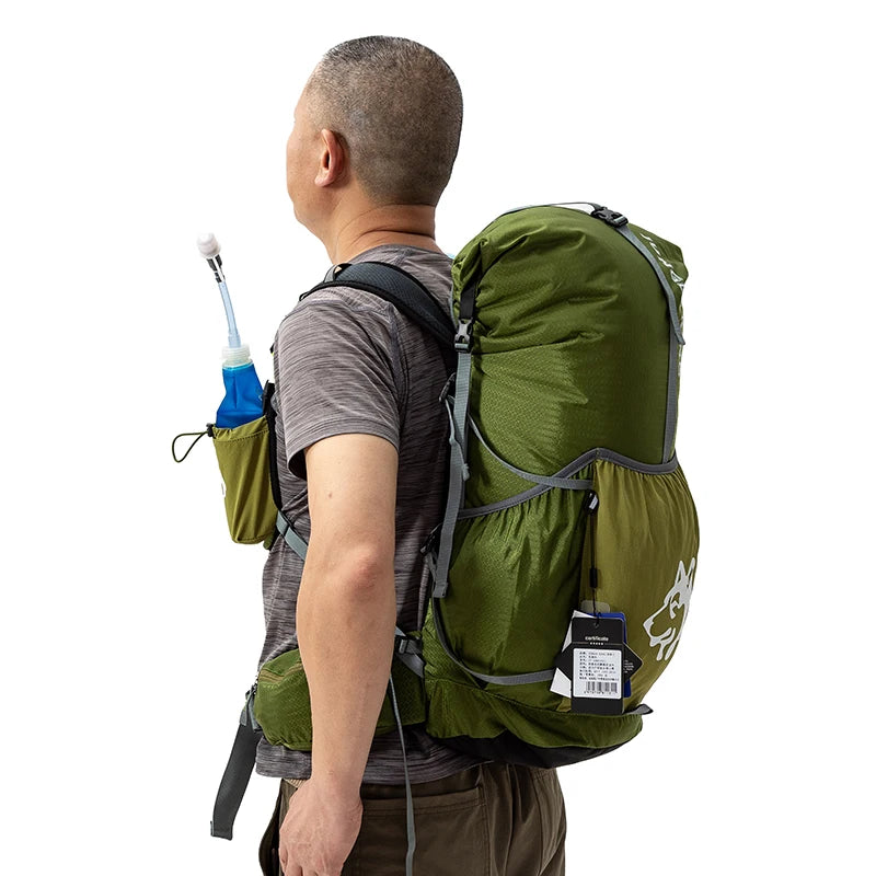JUNGLEKING CY1050 30L Black Multipurpose Hiking Backpack Trail Running Fastpacking Pack Travel Bag For Outdoor Climbing Trekking