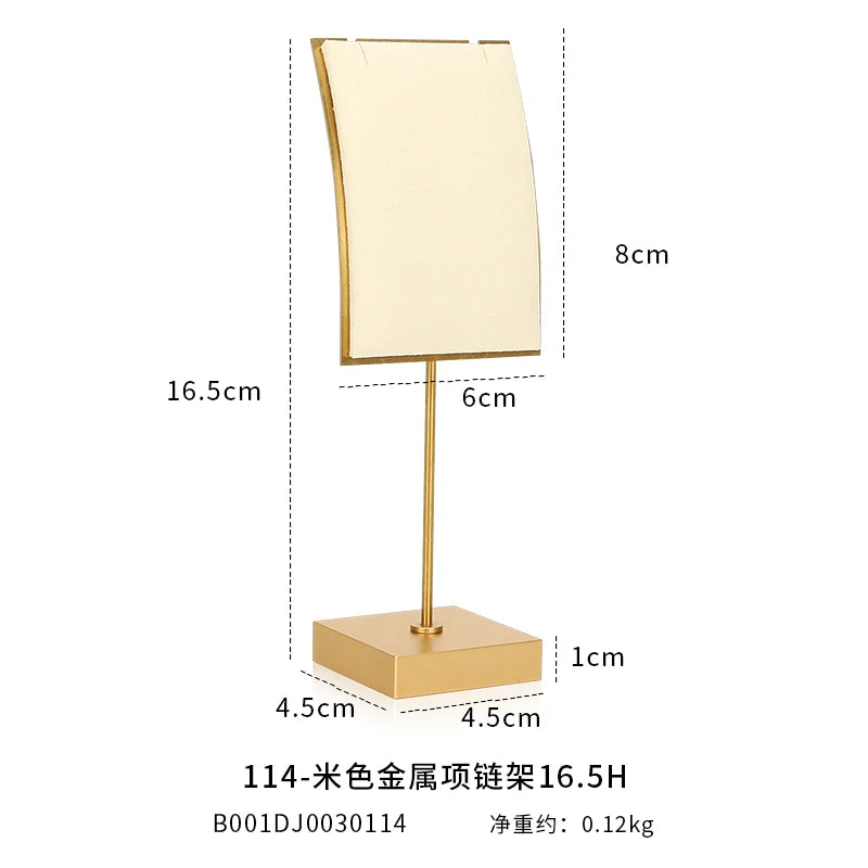 Cool Jewelry Shop Window Show Props Necklace Display Shelf Pendant Show Stand Women Jewelry Organizer