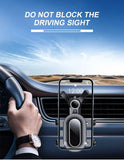 SEAMETAL Gravity Car Phone Holder Auto Air Vent Clip Cellphone Bracket Universal Car Air Vent Mobile Phone Stand For Navigation