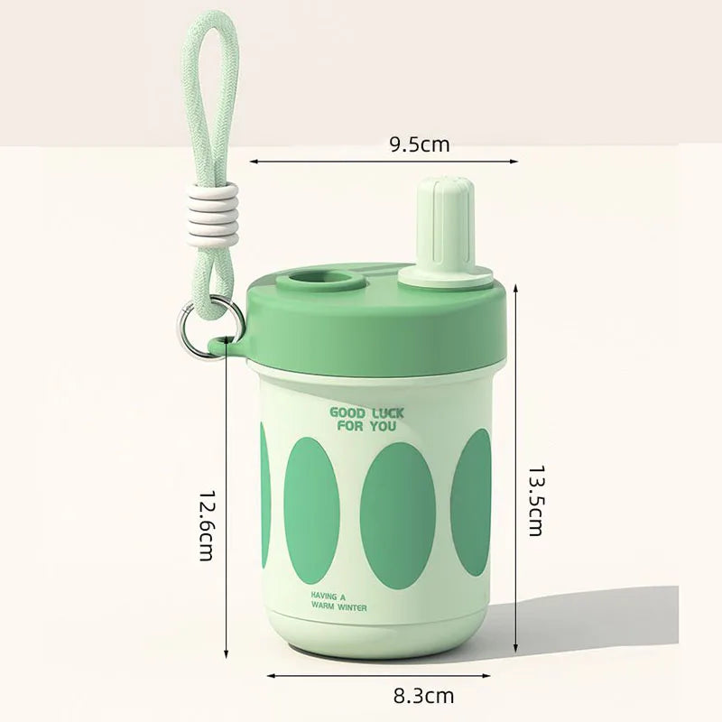 Stainless Steel Tea Cup with Infuser and lid 550ml Tea Office Mug Tumbler with Lids and Straws Portable Coffee Travel Mug Cups