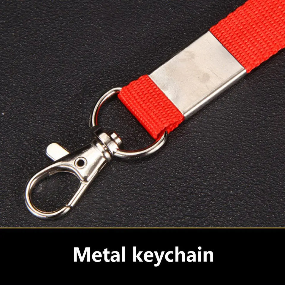 Neck Strap Stationery Business Office School Supplies Card Holder with Lanyard ID Desk Organizer Badge Holder Bus Cards Cover
