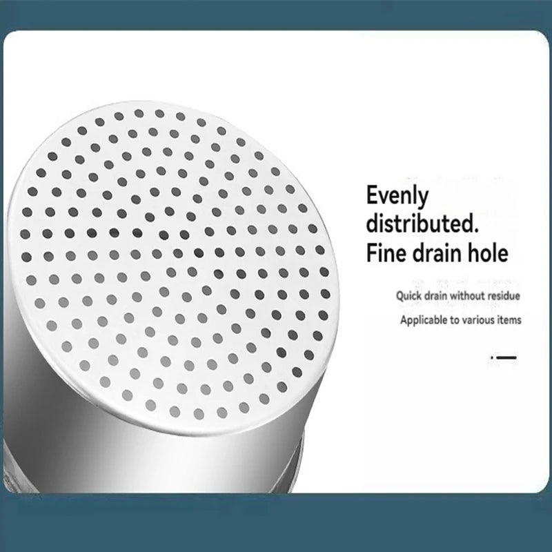 Stainless Steel Swan Sink Strainer Basket Kitchen Sink Garbage Filter Swan Dry And Wet Separation Hook Drain Rack