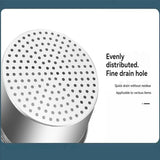 Stainless Steel Swan Sink Strainer Basket Kitchen Sink Garbage Filter Swan Dry And Wet Separation Hook Drain Rack