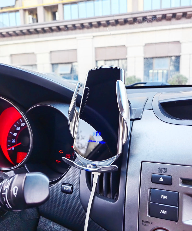 For Jaguar XE 2015 2016 2017-2021 Magnetic Car Phone Holder Magnet Mount Wireless Charging Phone Stand Customized Bracket Base