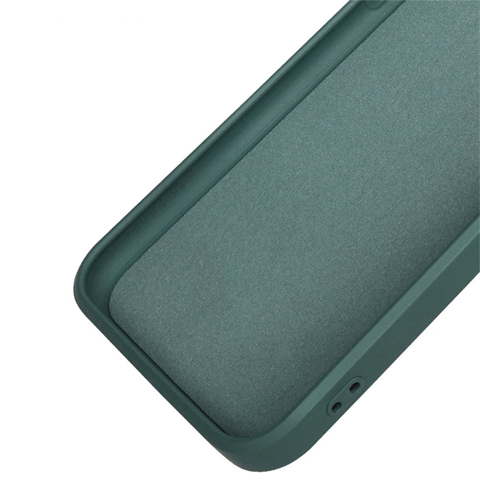 Luxury Original Phone Case for Xiaomi Mi 10T Pro Soft Square Liquid Silicone Camera Protection Covers Xiaomi Mi10T Pro Fundas