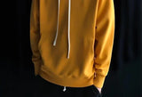 Male Clothes Hooded Solid Sweatshirt For Men No Logo Hoodies Yellow Designer Sweat Shirt Simple Elegant Hot Low Price New In S