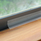 Self-adhesive Door Window Seal Rubber Windproof Warm Door Bottom Seal Strip Soundproof Insect Proof Silicone Sealing Tape