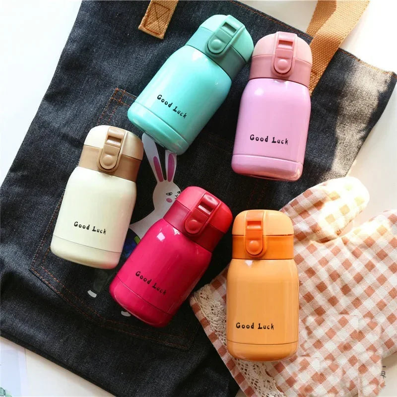 Mini Thermos Cup 200ml/360ml Pocket Cup Thermal Coffee Mug Stainless Steel  Vacuum Flask Insulated Hot Water Bottle Kids Gift