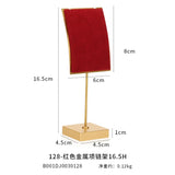 Cool Jewelry Shop Window Show Props Necklace Display Shelf Pendant Show Stand Women Jewelry Organizer
