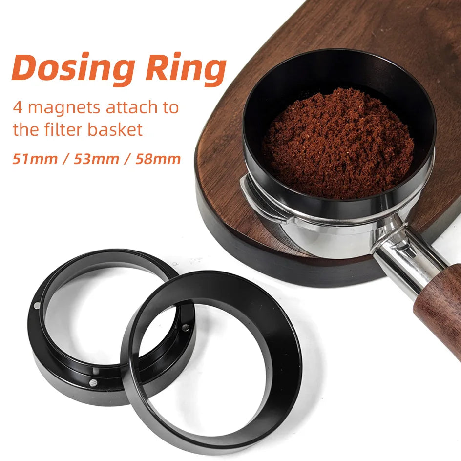 Espresso Coffee Stirrer WDT Distribution Tool Stainless Steel Needles Coffee Powder Distributor Dosing Ring Barista Accessories