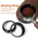 Espresso Coffee Stirrer WDT Distribution Tool Stainless Steel Needles Coffee Powder Distributor Dosing Ring Barista Accessories