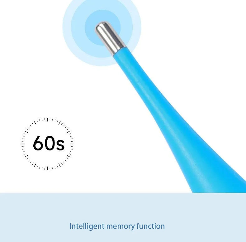 Special anal temperature measurement for farms veterinary soft head  Mercury-free and bendable electronic Medical thermometer