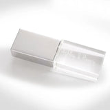 Free Custom LOGO Color Metal Crystal USB2.0/3.0 High-speed Flash Drive 4GB 8GB 16GB 32GB 64GB 128GB