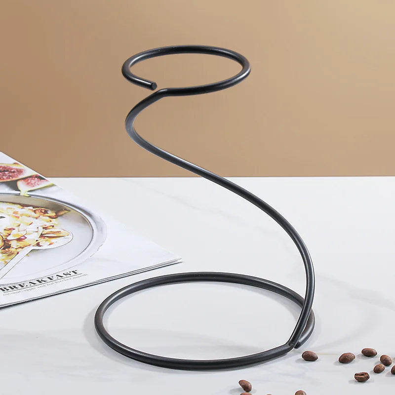 Coffee Hand Brewing Rack V-shaped Drip Filter Cup Holder Metal Coffee Stand Multi-purpose Coffee Filter Cup Holder