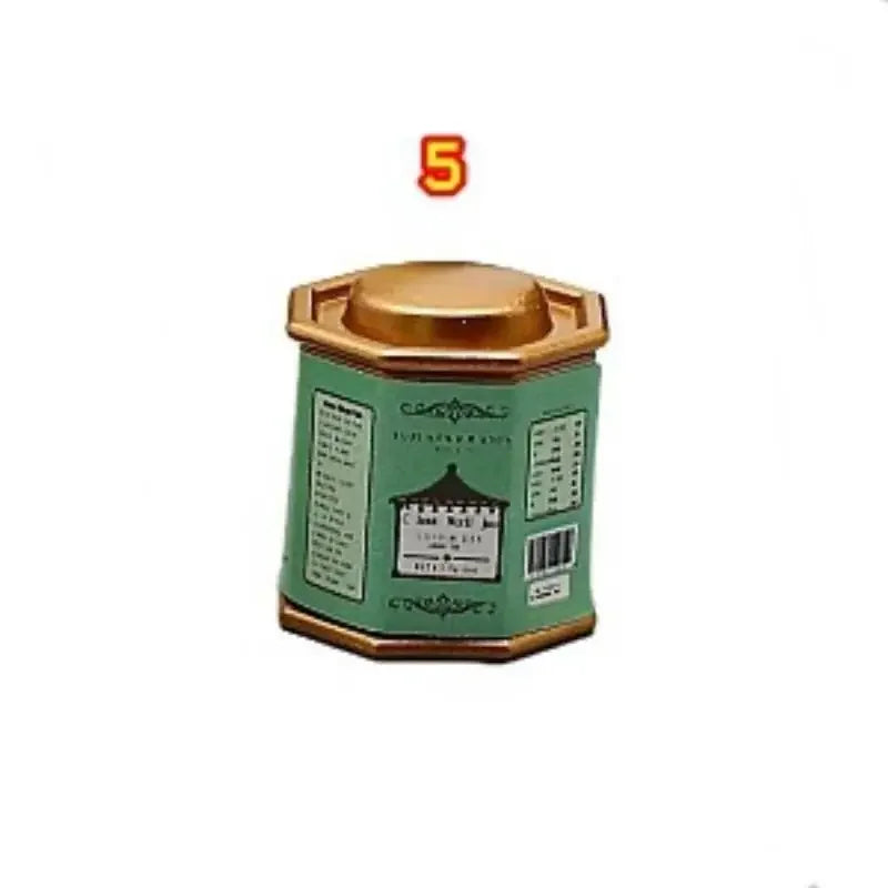 Dollhouse Miniature Coffee Can Tea Can Model Mini Simulation Item Ornament Toys Doll House Furniture Accessories-Toy