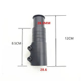 Bike Stem Fork Bicycle Handlebar Extension Riser Rise Up Bicycle Adapter Durable MTB Power Mountain Cycling Part 120mm