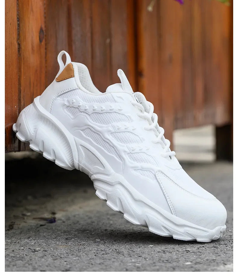 2023 Latest White Safety Shoes Sneakers Men Steel Toe Cap Work Boots Anti-smash Anti-puncture Lightweight Protective Footwear