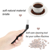 Serviceable Shock Absorption Coffee Knock Box with Espresso Cleaning Brush, Removable Knock Bar Espresso Dump Bin