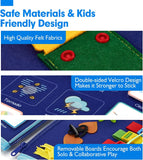 Montessori Toys Busy Board Sensory Activity Developing Board for Motor Skills,Learning Board for Toddlers  Christmas Gift