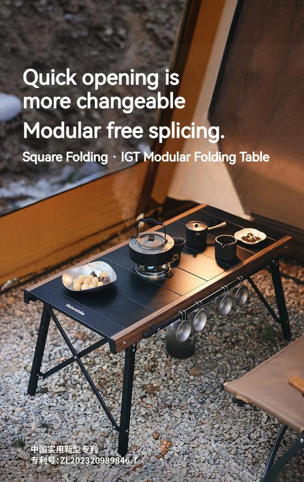 Naturehike Outdoor Folding Table Folding IGT Table Accessories Multifunctional Portable Picnic Only Accessories Stove Bracket
