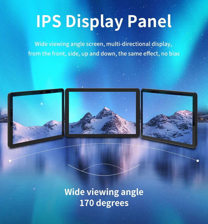 ESP32-P4 10.1 Inch Capacitive Touch Display Development Board 1280*800 IPS Screen Support Xiaozhi AI ESP32 C6 WiFi6 BT BLE 5