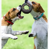 Puppy Teeth Training Toy Durable Dog Chew Wheel Interactive Sound Toy Chew-Resistant for Small Medium Dogs Pet Supplies