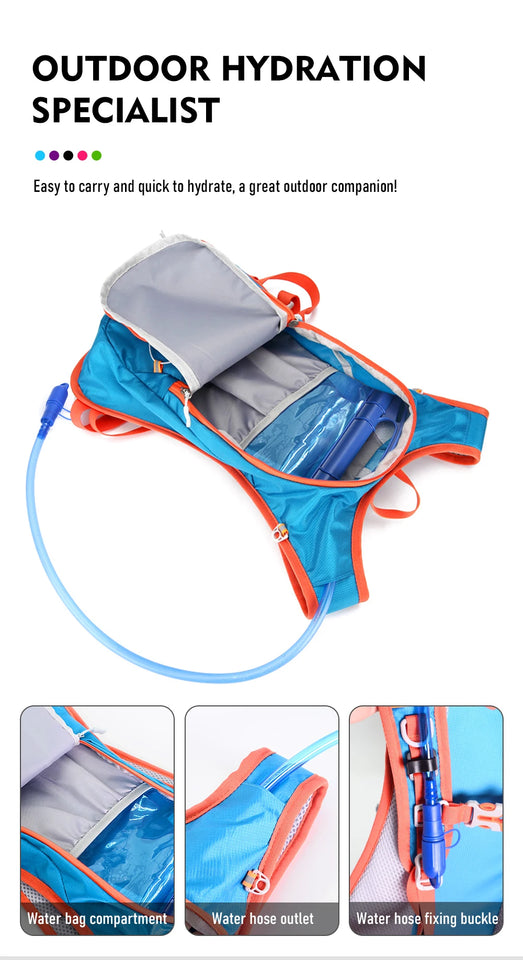 ThinkRider Bicycle Bike Bags Water Bag 12L Portable Waterproof Road Cycling Bag Outdoor Sport Climbing Pouch Hydration Backpack